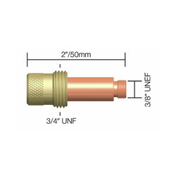 GASLINS 1/8" / 3,2MM WP9 / WP17 PARWELD PW45V27