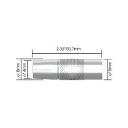GASMUNSTYCKE 14MM 5ST KEMPPI PW9580101