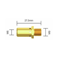 VIRTASUUTTIMEN PIDIN M6 5 KPL M9 KEMPPI PW9580173