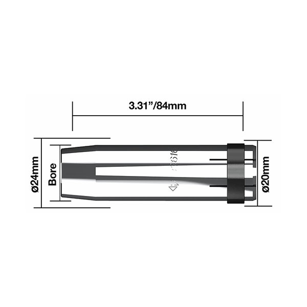 GASMUNSTYCKE 16MM 2ST PARWELD PWB3616