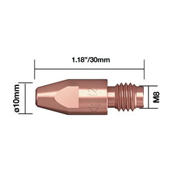 VIRTASUUTIN M8 1,6MM/30MM 25 KPL PARWELD PWB4014-16