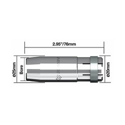 GASMUNSTYCKE 16MM 2ST PARWELD PWB5028HD