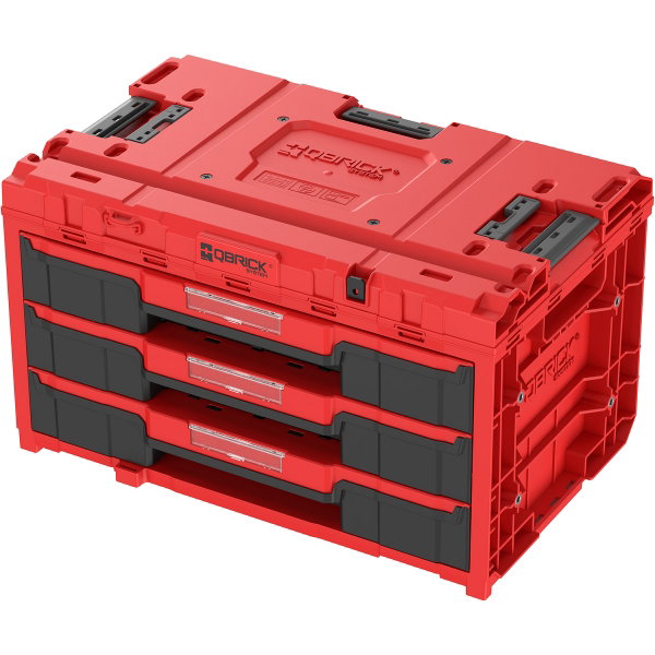 TOOL BOX 3 DRAWERS SYSTEM ONE 600X400 - QBONEDRAW3R - IKH