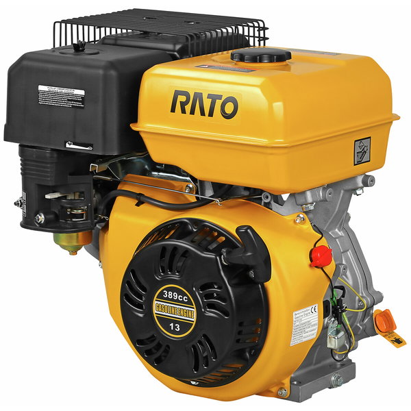 ENGINE 10,5HP 389CC 4-STROKE HORIZONTAL SHAFT R390