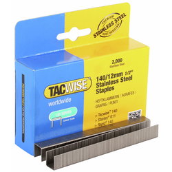 STAPLE 140/12MM 2000PCS STAINLESS STEEL RAPE14012R