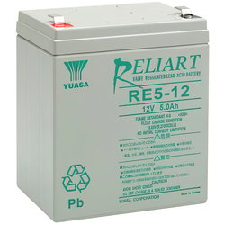 BATTERY YUASA INDUSTRIAL 12V/5AH 90x70x106 RE5-12
