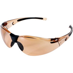 SKYDDSGLASÖGON BRUN POLYKARBONAT SCL099