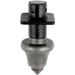 HÅRDMETALLSTIFT BRED / SPETSIG MED BRICKA SCT100