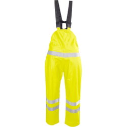 RAIN BIB&BRACE M HI-VIS YELLOW CL1 EN20471 SH109KH-M