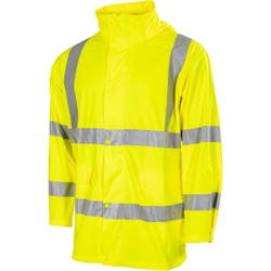 RAIN JACKET 3XL HI-VIS YELLOW CL3 EN20471 SH109KT-3XL