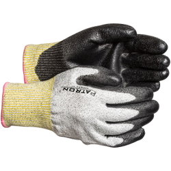 ARBETSHANDSKAR 12 SKÄRSKYDD KL4/E PU BELAGDA SH33412T