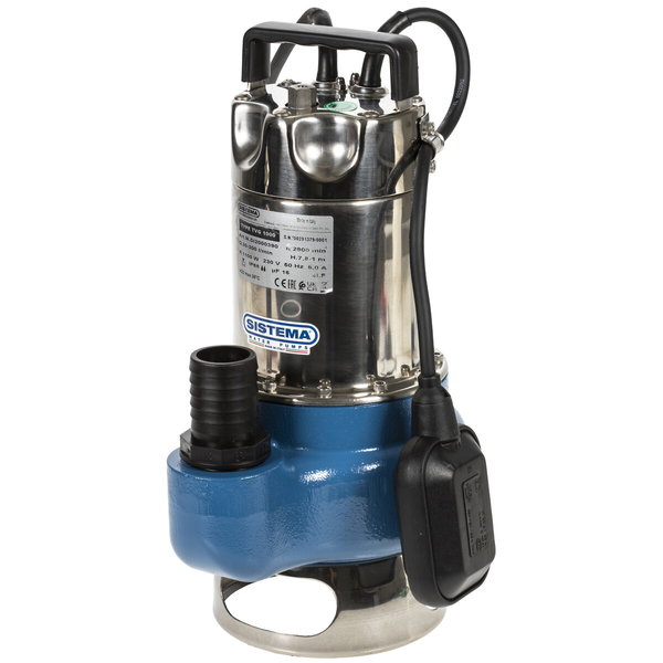 SUBMERSIBLE PUMP TVG 1000 AV 1100W / 230V SIS002
