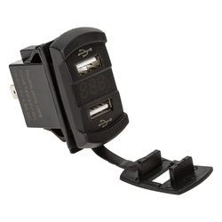 USB-LADDARE OCH VOLTMÄTARE 44X25MM ST019106