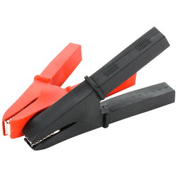 BATTERIKLÄMMOR 150A SVART+RÖD ISOLERADE ST050032