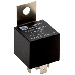 VAIHTORELE 5-NAPAINEN 24V 20/30A ST050106