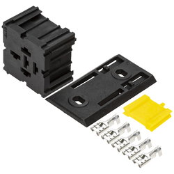 RELÄSOCKEL FÖR 4 OCH 5 KONTAKTSTIFT RELÄER ST050109