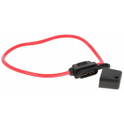 BLADE FUSE HOLDER WITH CAP 3,0MM2 CABLE ST100102