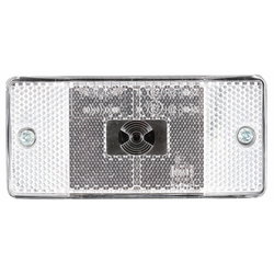 SIDE MARKER LIGHT WHITE 114X54MM ST100370