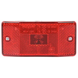 SIDE MARKER LIGHT RED 114X54MM ST100390