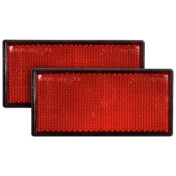 REFLEX SJÄLVHÄFTANDE RÖD 55X105 2 ST ST100465A