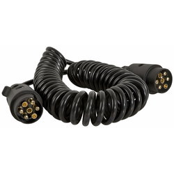 KABELSERIE SPIRAL, 7 PLUGGA, MAX. 4,5M ST100611