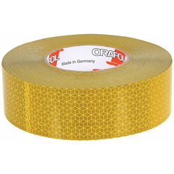 REFLEXTEJP GUL 50MMX50M ECE R104 ST100662A