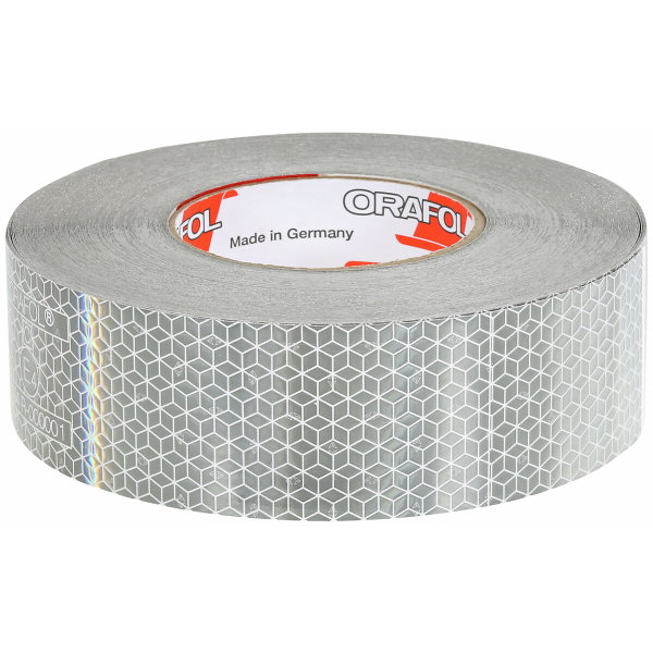 REFLECTIVE TAPE WHITE 50MMX50M ECE R104 - ST100662C - IKH