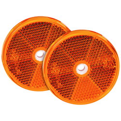 REFLEX GUL RUND 61MM MONTERINGSHÅL 2ST ST100672A
