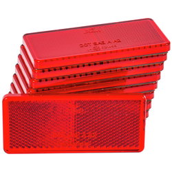 REFLEX 96X42MM RÖD SJÄLVHÄFTANDE 10ST ST100677