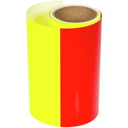 VARNINGSTEJP ELY 200MMX5M FLUORESCERANDE ST100803