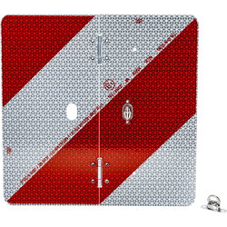 282X282MM SIDOMARKERING SKYLT VIKBAR HÖGER ST100805AR