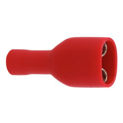 CONNECTOR FEMALE PROTECT 6,5 RED 100 PCS ST71406-100