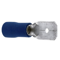 CONNECTOR MALE 6,5 BLUE 10 PCS ST71505