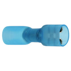 CONNECTOR HEAT SHR. DISC. FEMALE BLUE 10PCS 6,6MM ST850802