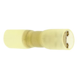 CONNECTOR HEAT SHR. DISC FEM YELLOW 10PCS 6,6MM ST850803