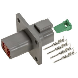 4-POL DEUTSCH KONTAKT MED FLÄNS ST86134B