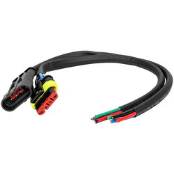 4-POL AMP SUPERSEAL KONTAKT MED KABEL HONA+HANE ST86144