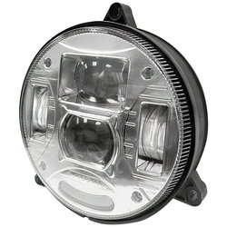 AJOVALO LED PYÖREÄ 132MM 3-PISTE KROMATTU ST86254C
