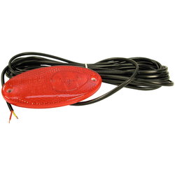 SIDE MARKER LIGHT LED RED 12V 5,0M OVAL ST964295161