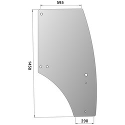OVILASI JOHN DEERE 5M 6D 2009- OIK. T6618