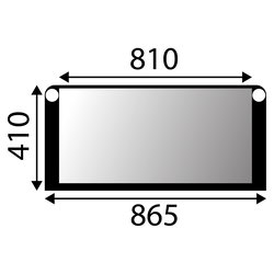 TUULILASI VOLVO EC15-ECR38 ALEMPI T7053