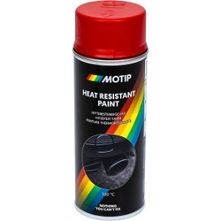 SPRAYFÄRG VÄRMEBESTÄNDIG +300 RÖD TIP04040