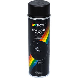 ACRYL LACKSPRAY BLACK SILK GLOSSY 500ML TIP8001