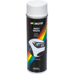 ACRYL LACKSPRAY CAR WHITE MATT 500ML TIP8002
