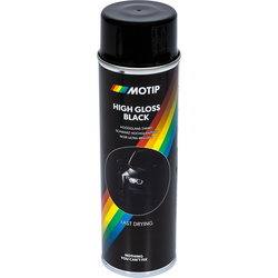 ACRYL LACKSPRAY GLOSS BLACK 500ML TIP8005