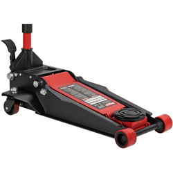 FLOOR JACK LOW PROFILE 2.5TON PU-WHEELS AND PEDAL TLE10225