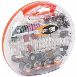 FRÄSSTÅLSSATS MINI 195ST TPG195A