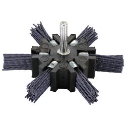 PUHDISTUSHARJA NYLON GR150 100MM 6MM KARA TPG49760