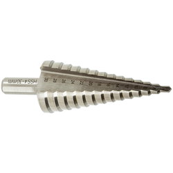 STEP DRILL BIT 6-30MM HSS TPG82800