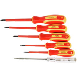 SCREWDRIVER SET INSULATED 6PCS TPGT020
